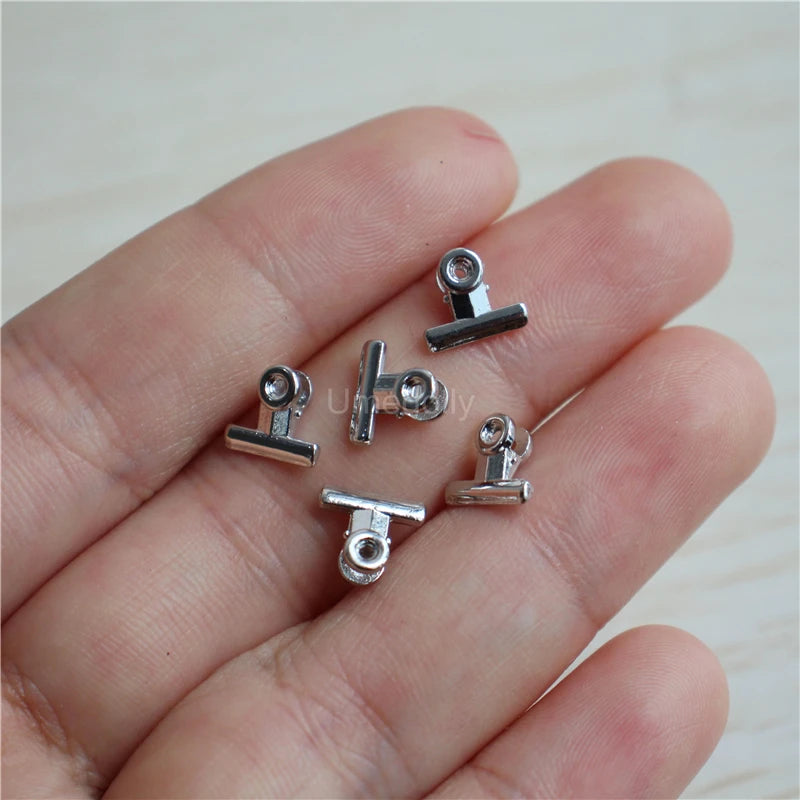 1/12 Scale Minaiture Dollhouse Stationery Mini Notebook Push Pin Model for OB11 BJD Doll Accessories Toy