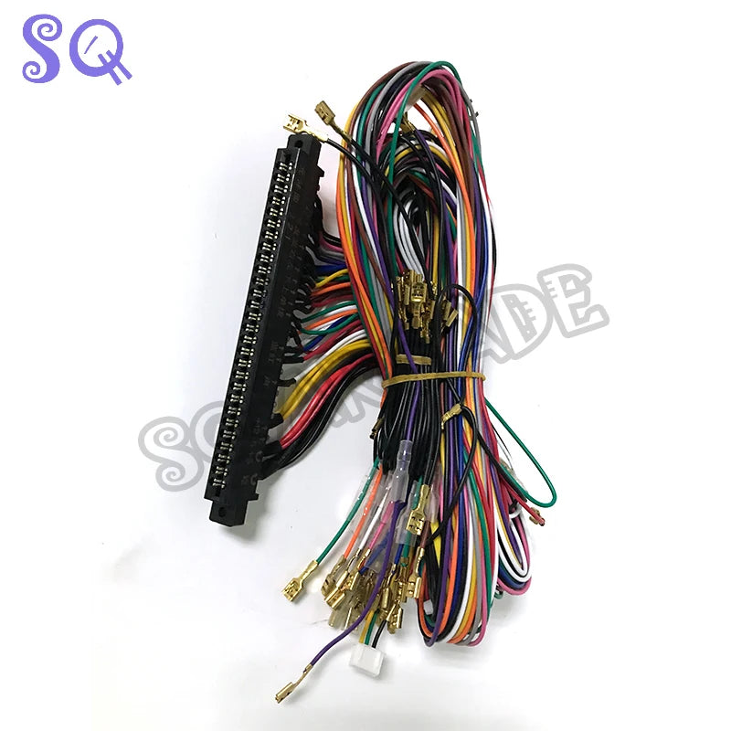 Jamma Wire Harness 28 Pin Jamma Loom 40cm/140cm Length Joystick Button Connector for Arcade Cabinet Accessories Games 60 in 1