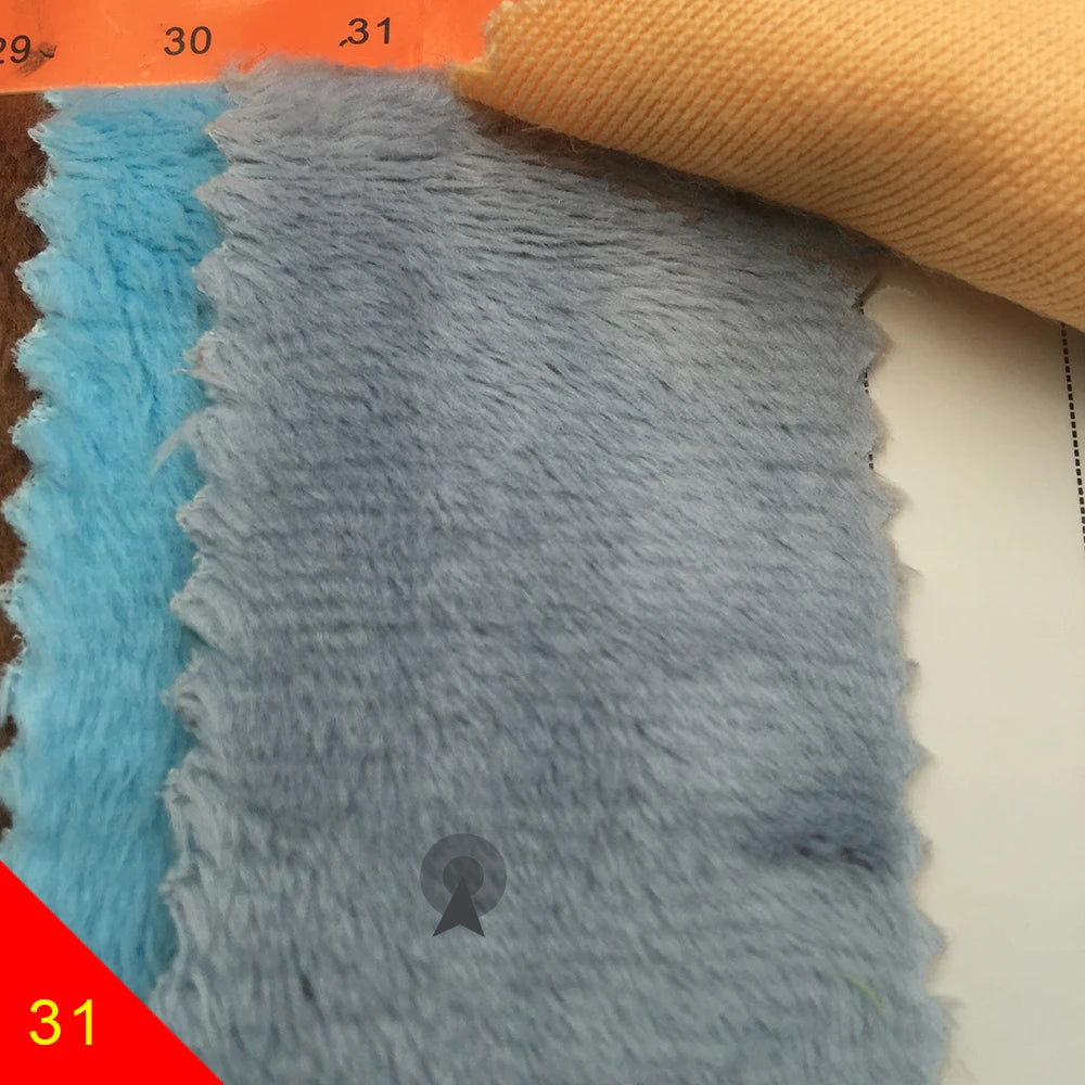 150x50cm Large Size 5mm Hand-Made Doll Head Hair Plush Fabric 103 Colors Optional Soft Plush Fabric