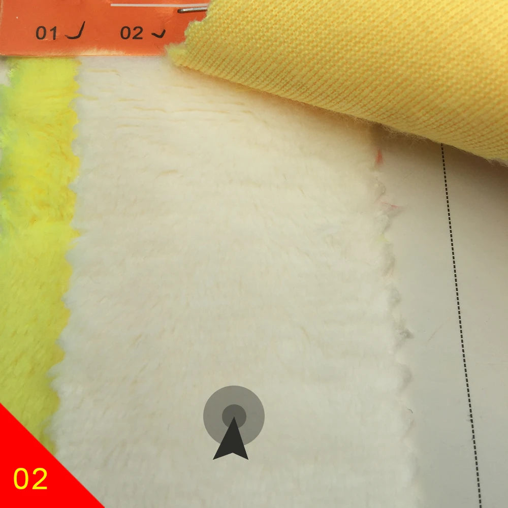 150x50cm Large Size 5mm Hand-Made Doll Head Hair Plush Fabric 103 Colors Optional Soft Plush Fabric