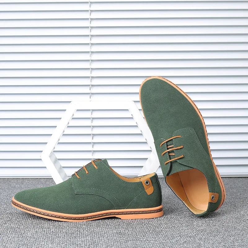 New Men Dress Shoes Classic Leather Casual Business Men Shoes Italian Oxford Shoes for Men Black Flats Footwear Size 46