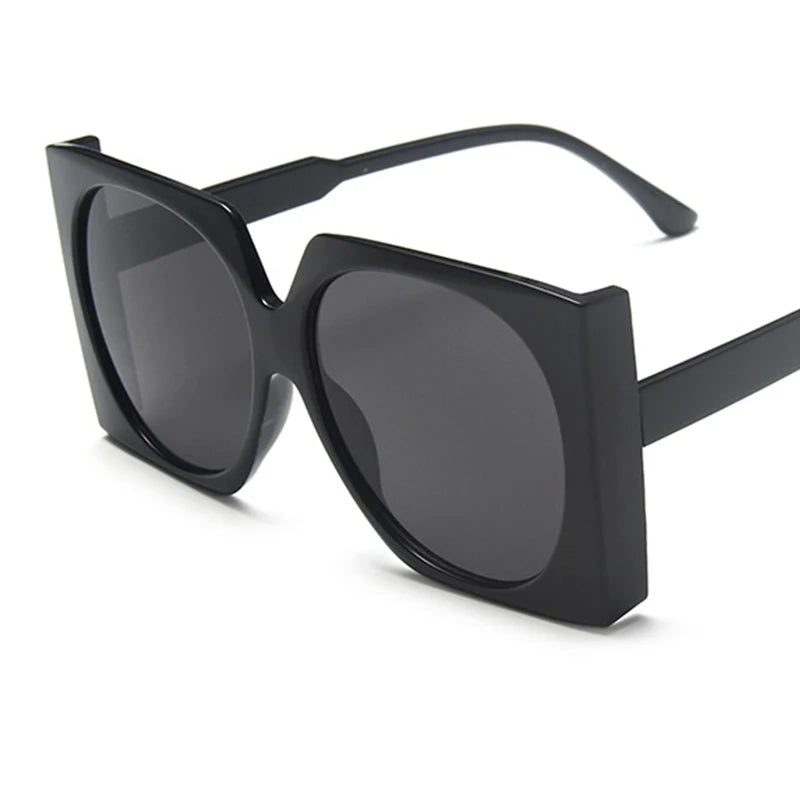 Retro Square Brand Designer Sunglasses Women Fashion Eye Glasses Oversized Luxury Glasses Eyewear Oversized Sunglasses Woman