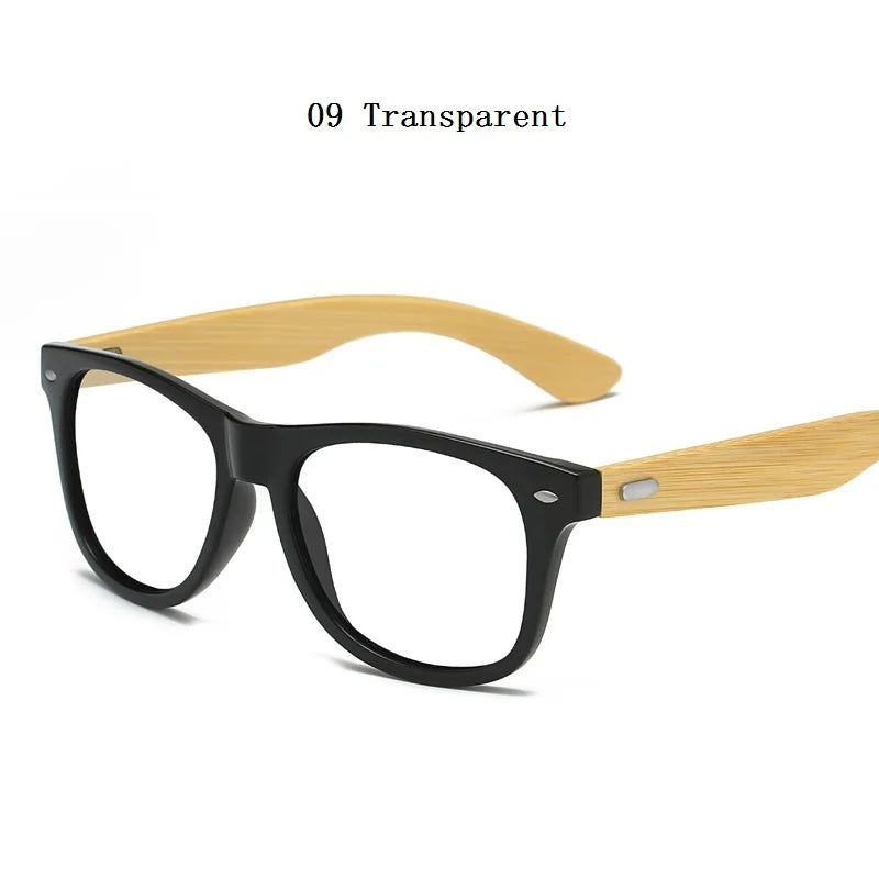 High-Quality Bamboo Wood Sunglasses Man Woman Classic Vintage Wooden Driving Male Sunglass Luxury Brand Designer Sun Glasses