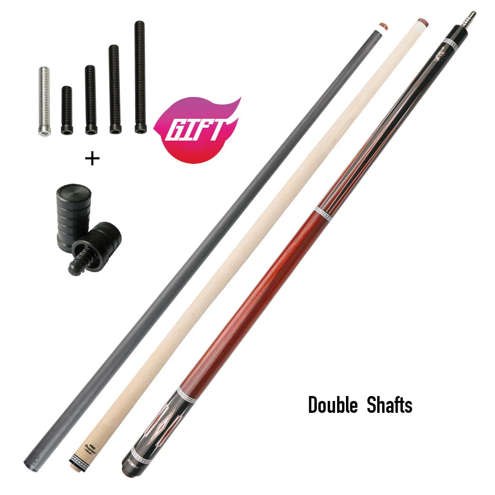 ZOKUE KONLLEN Carom Cues 12mm Tip Technology 3 Cushion Game Cues Carbon Fiber Maple Shaft Professional Libre Billiard Cue Sticks