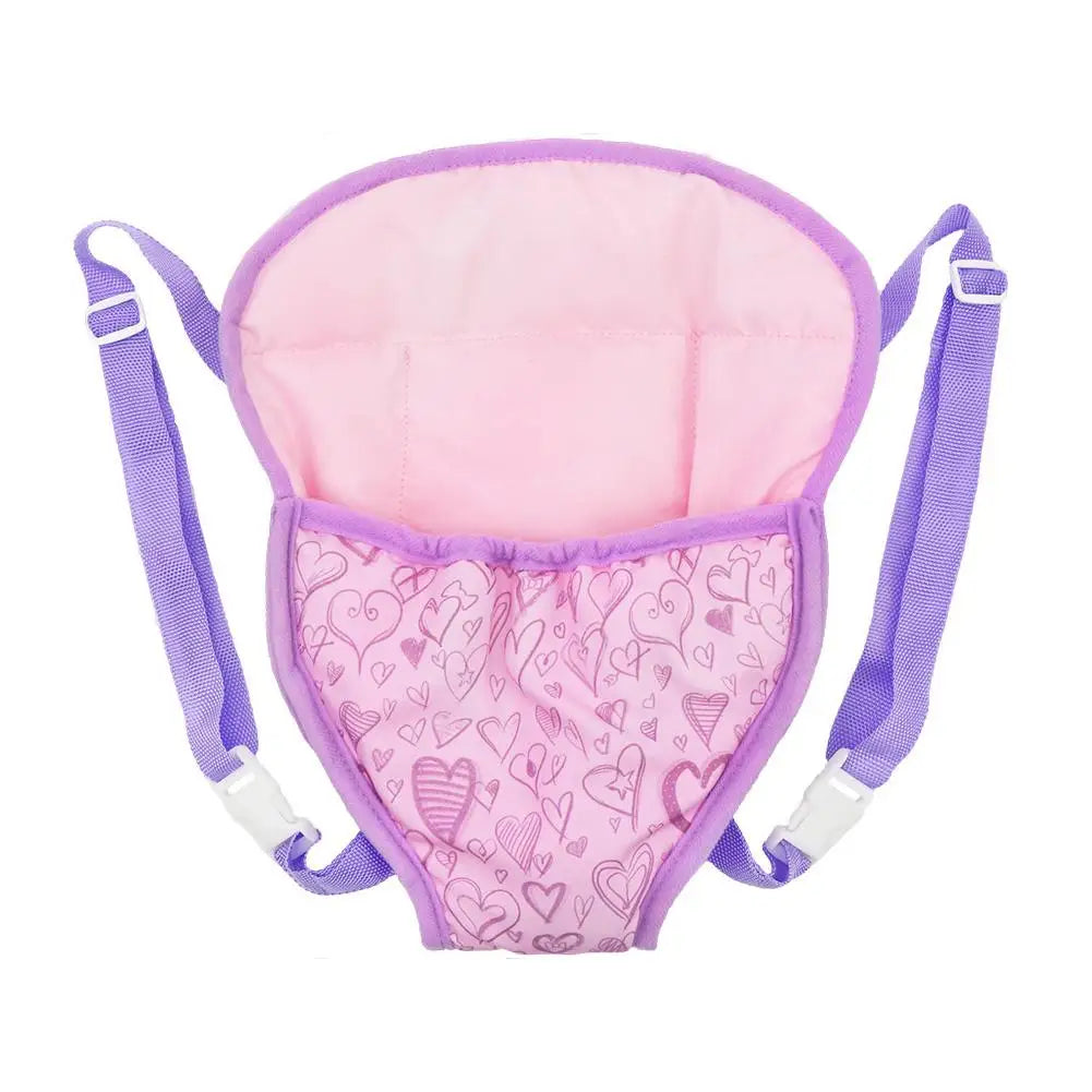 18 Inch Baby Carrier Backpack Shoulder Bag Doll Accessories Toy Doll Bag High Quality and Is Hand Made Polyester Material #2