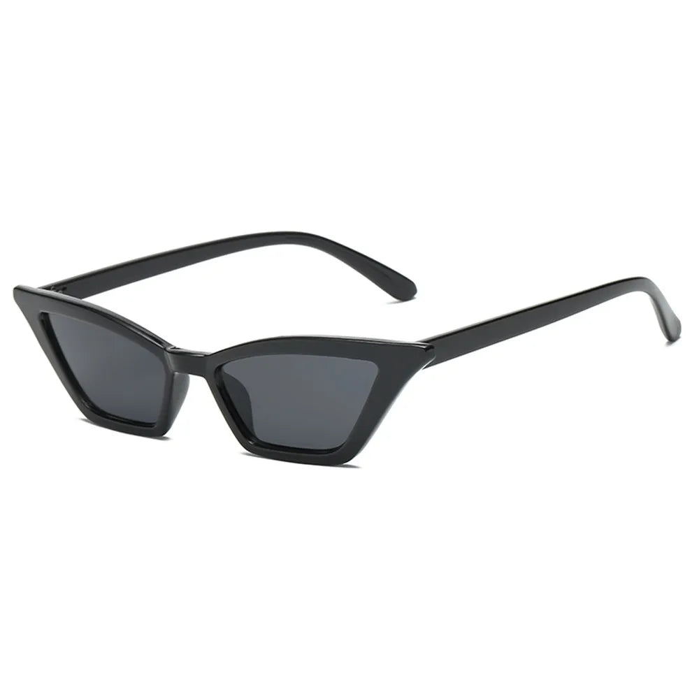 Women Okulary Small Frame Sunglasses Cat Eye Sunglasses UV400 Sun Shades Glasses Street Eyewear Fashion Sunglasses Oculos Gafa