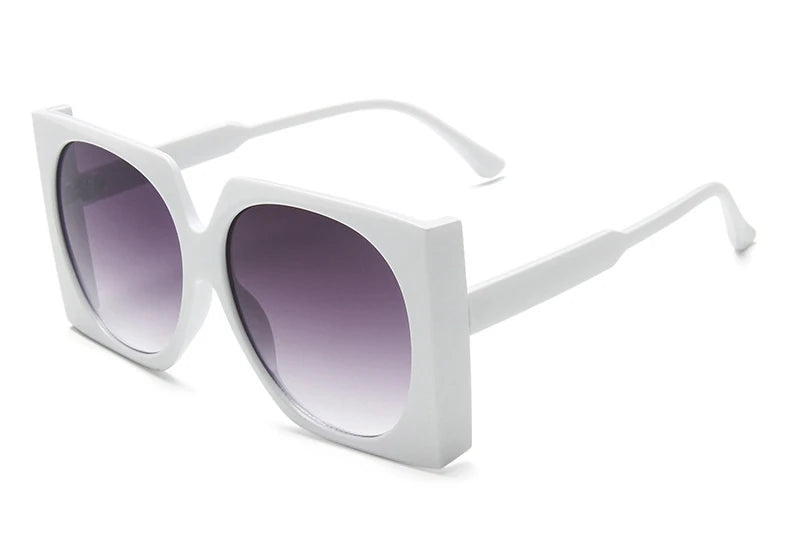 Retro Square Brand Designer Sunglasses Women Fashion Eye Glasses Oversized Luxury Glasses Eyewear Oversized Sunglasses Woman
