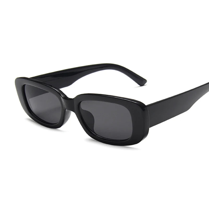 Vintage Square Sunglasses Woman Fashion Brand Designer Sun Glasses Female Retro Black Small Frame Rectangle Oculos De Sol