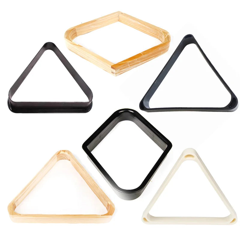 15 Balls Triangle Rack Billiards Snooker 5.25/5.72cm Racks