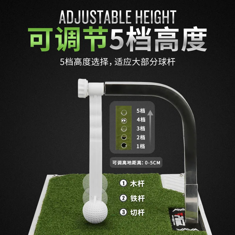 PGM Professional Golf Swing Putting 360 Rotation Golf Practice Putting Mat Golf Putter Trainer Beginners Training Aids HL005