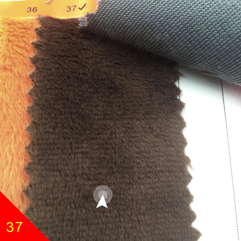 150x50cm Large Size 5mm Hand-Made Doll Head Hair Plush Fabric 103 Colors Optional Soft Plush Fabric