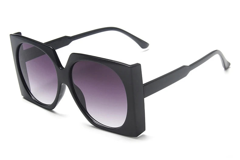 Retro Square Brand Designer Sunglasses Women Fashion Eye Glasses Oversized Luxury Glasses Eyewear Oversized Sunglasses Woman
