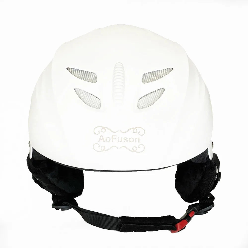 2024 Brand Ski Helmet Integrally-Molded Professional Adult Snowboard Helmet Men Women Skating/Skateboard Winter Sports Helmets