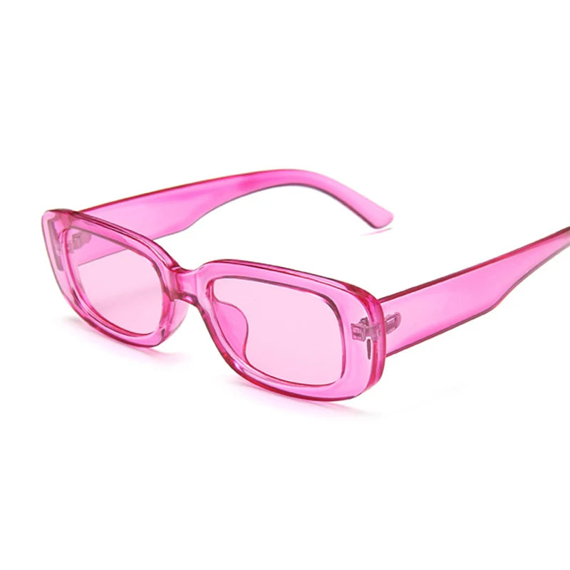 Vintage Square Sunglasses Woman Fashion Brand Designer Sun Glasses Female Retro Black Small Frame Rectangle Oculos De Sol