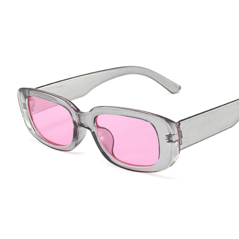 2021 Square Sunglasses Woman Luxury Brand Travel Small Rectangle Sun Glasses Female Fashion Retro Lunette De Soleil Femme