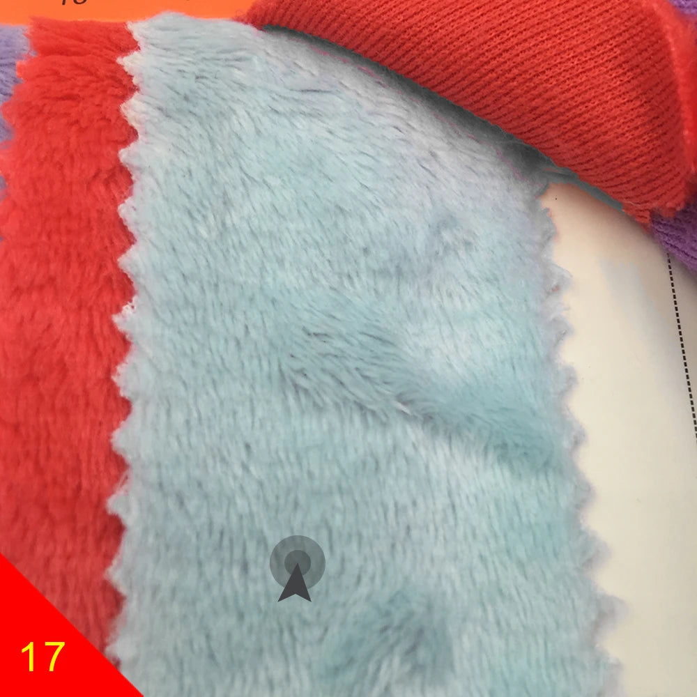 150x50cm Large Size 5mm Hand-Made Doll Head Hair Plush Fabric 103 Colors Optional Soft Plush Fabric