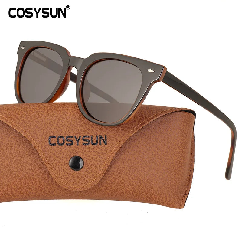 2024 Brand Designer Women Sunglasses TR90 Polarized Sunglasses Women Driving Square Sunglasses Female Goggles UV400 Gafas De Sol