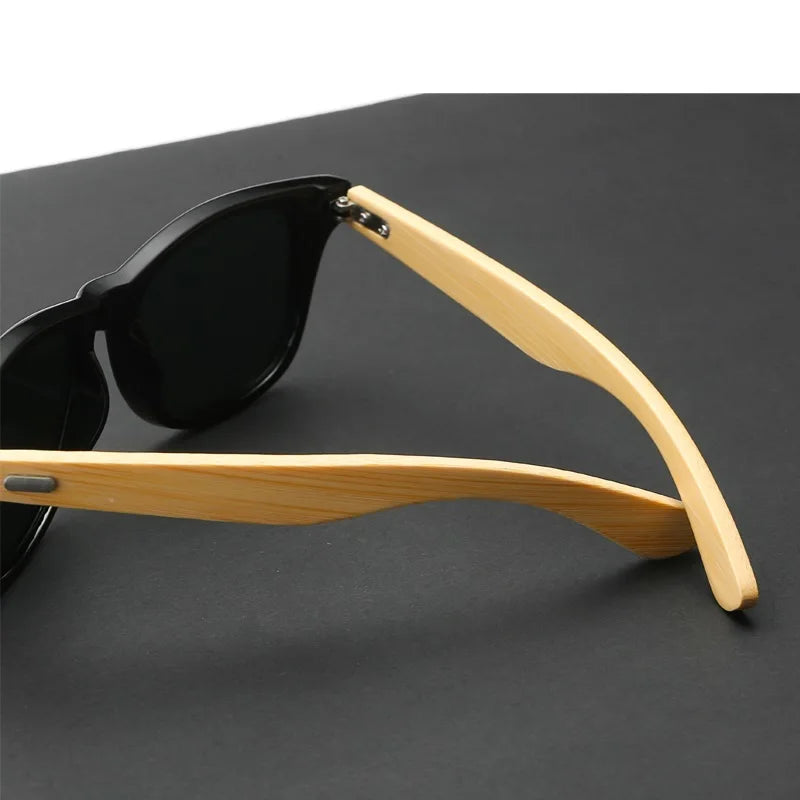 High-Quality Bamboo Wood Sunglasses Man Woman Classic Vintage Wooden Driving Male Sunglass Luxury Brand Designer Sun Glasses
