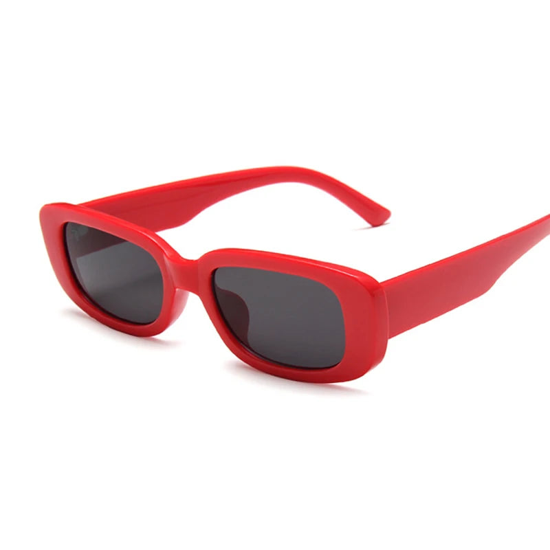 Vintage Square Sunglasses Woman Fashion Brand Designer Sun Glasses Female Retro Black Small Frame Rectangle Oculos De Sol