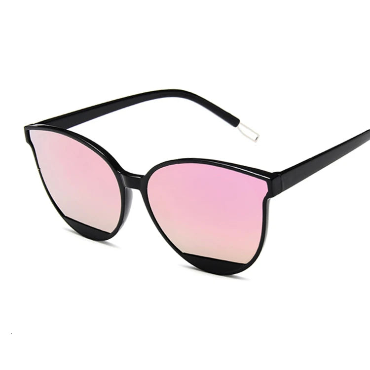 New Classic Oval Red Woman Sunglasses Female Vintage Luxury Plastic Brand Designer Cat Eye Sun Glasses UV400 Fashion