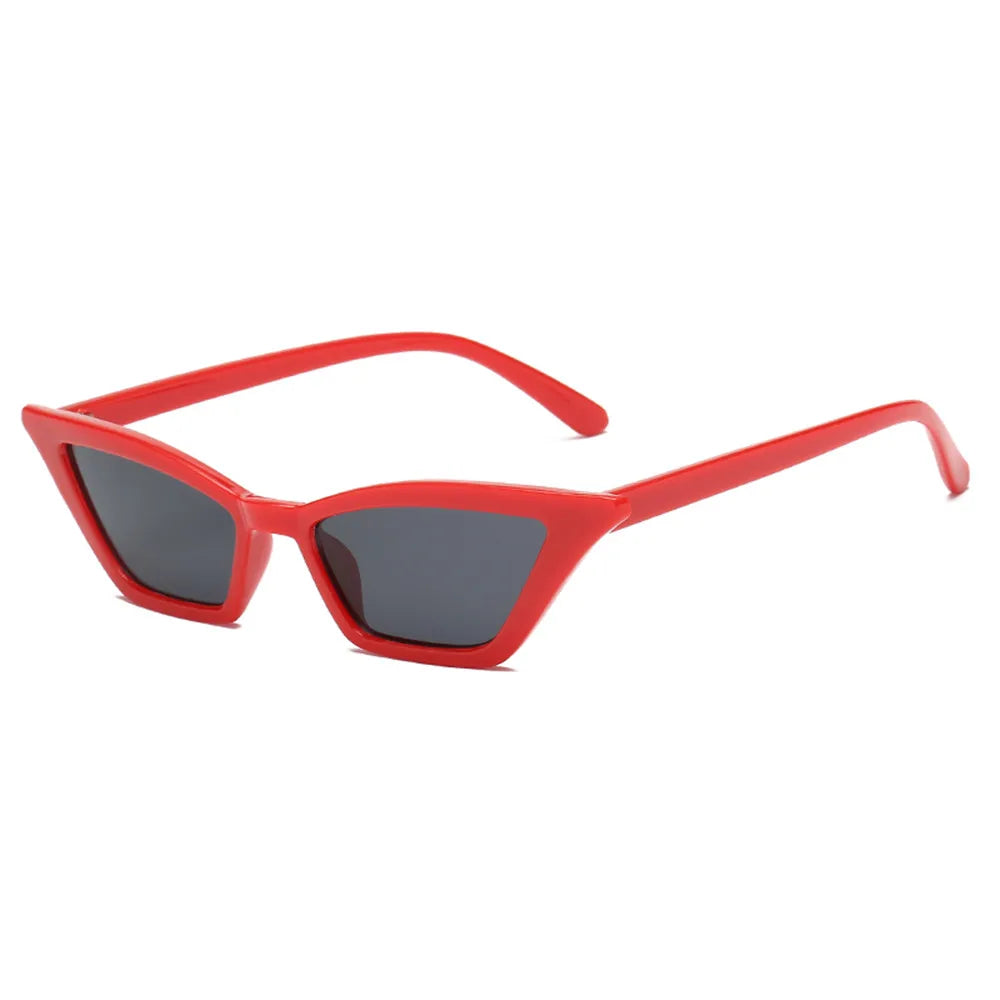 Women Okulary Small Frame Sunglasses Cat Eye Sunglasses UV400 Sun Shades Glasses Street Eyewear Fashion Sunglasses Oculos Gafa
