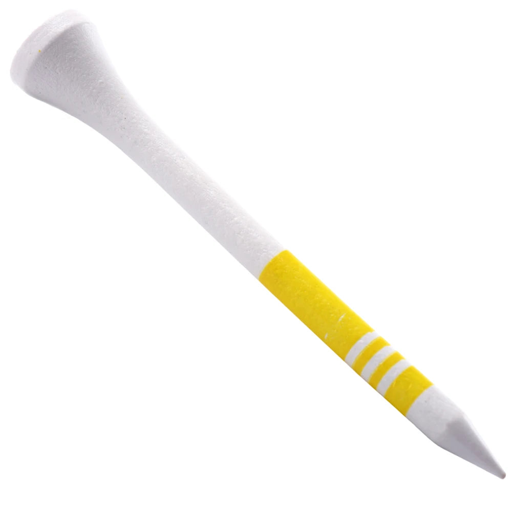 100pcs/Pack Professional Golf Tees 69mm Wooden Golf Wood Tees