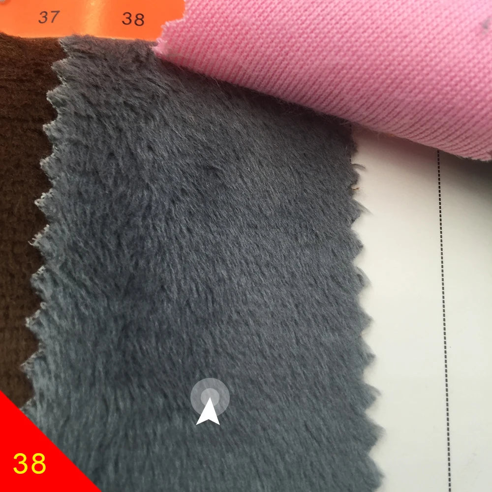 150x50cm Large Size 5mm Hand-Made Doll Head Hair Plush Fabric 103 Colors Optional Soft Plush Fabric