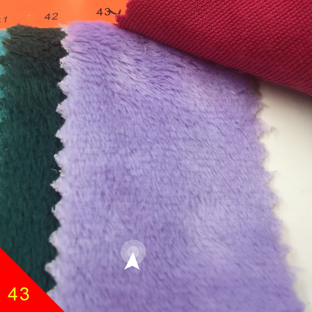 150x50cm Large Size 5mm Hand-Made Doll Head Hair Plush Fabric 103 Colors Optional Soft Plush Fabric