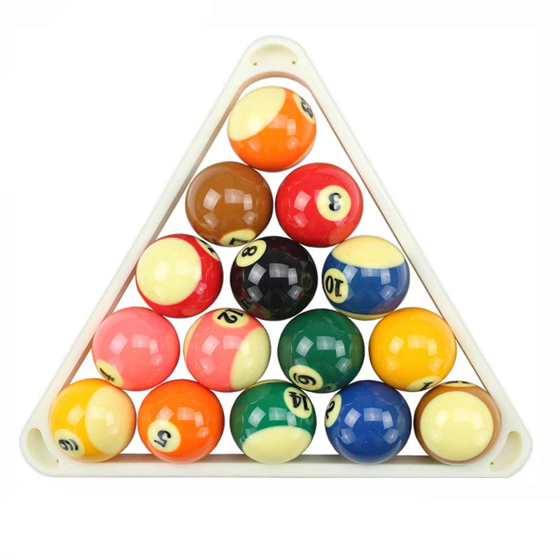 15 Balls Triangle Rack Billiards Snooker 5.25/5.72cm Racks