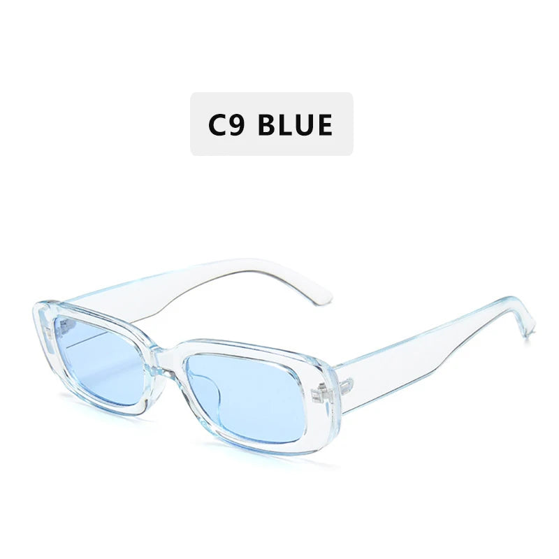New Fashion Vintage Sunglasses Women Brand Designer Retro Sunglass Rectangle Sun Glasses Female UV400 Lens Eyewears