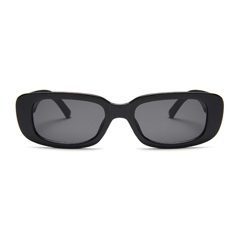 Vintage Square Sunglasses Woman Fashion Brand Designer Sun Glasses Female Retro Black Small Frame Rectangle Oculos De Sol