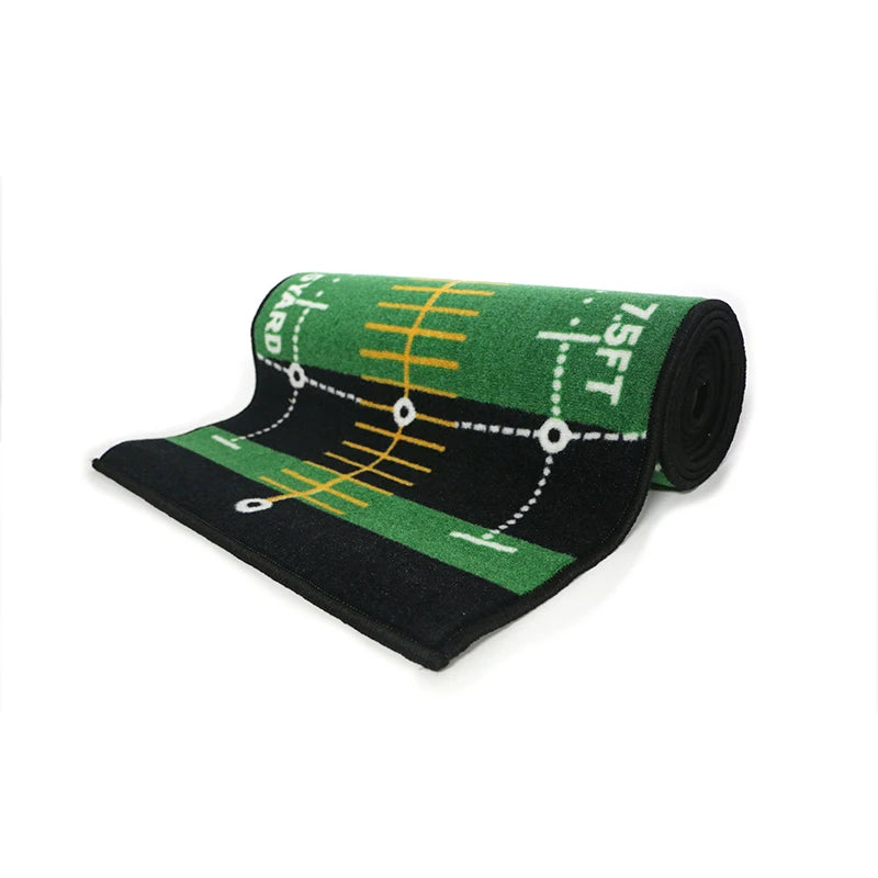 Golf Carpet Putting Mat Thick Smooth Practice Putting Rug for Indoor Home Office Golf Practice Grass Mat Golf Training 50X300cm