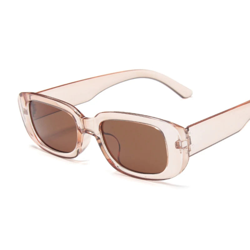 2021 Square Sunglasses Woman Luxury Brand Travel Small Rectangle Sun Glasses Female Fashion Retro Lunette De Soleil Femme