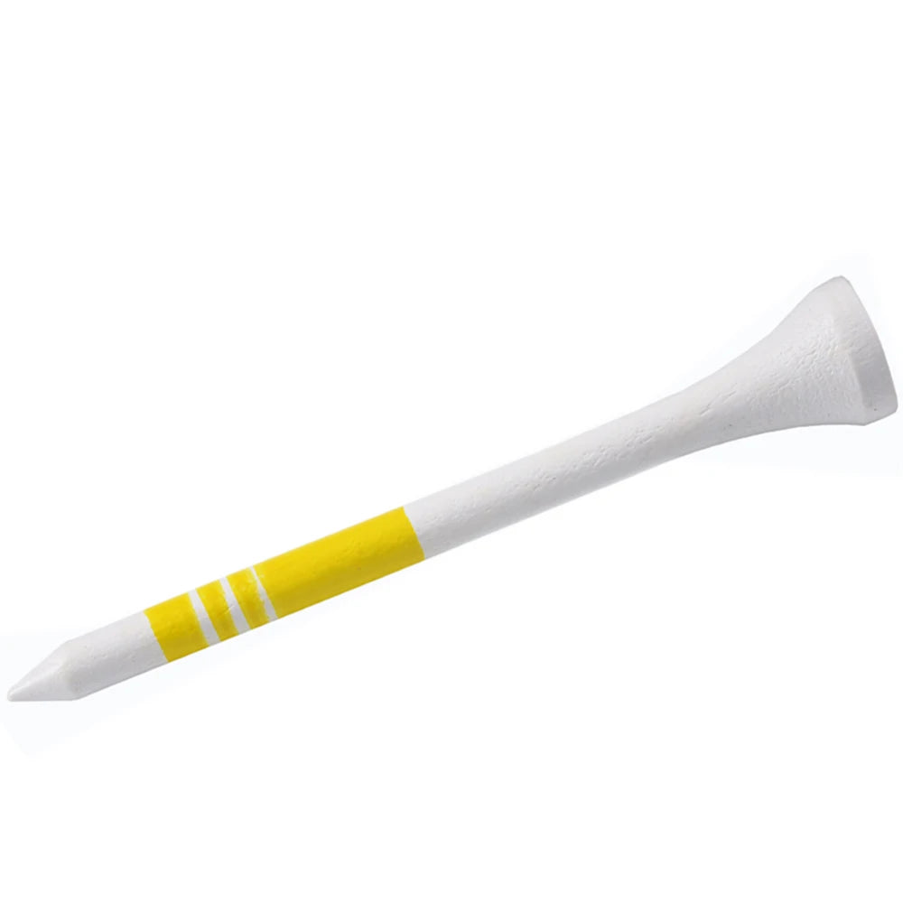 100pcs/Pack Professional Golf Tees 69mm Wooden Golf Wood Tees