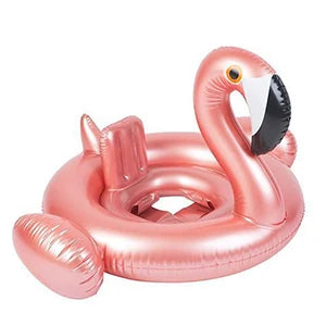 Inflatable Flamingo Swimming Pool Float Summer Island Giant Ride on Swan Swimming Lifebuoy Lounge Inflatable Pool Toy Raft