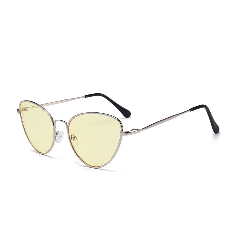 Sexy Small Vintage Cat Eye Sunglasses Woman Vintage Red Black Sun Glasses Female Ladies Cateyes Sunglass 2018 Retro Glasses