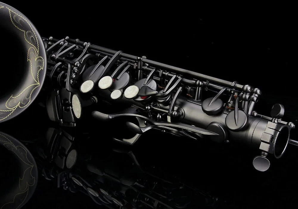 High Quality Saxophone Alto Sax 54 Professional E-Flat Alto Saxophone Musical Instruments Black Nickel