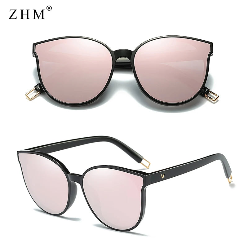 Stylish Cat Eye Sunglasses Woman Color Luxury Popular Sunglasses Men Woman Twin Beam Oversized Sun Glasses Oculos De Sol UV400