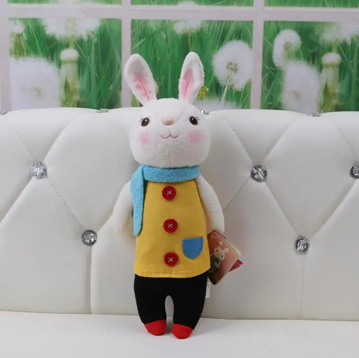 11 Inch Metoo Doll Rabbits Mini Hot Plush Sweet Cute Lovely Stuffed Baby Kids Toys for Girls Birthday Christmas Gift