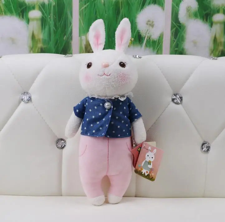 11 Inch Metoo Doll Rabbits Mini Hot Plush Sweet Cute Lovely Stuffed Baby Kids Toys for Girls Birthday Christmas Gift