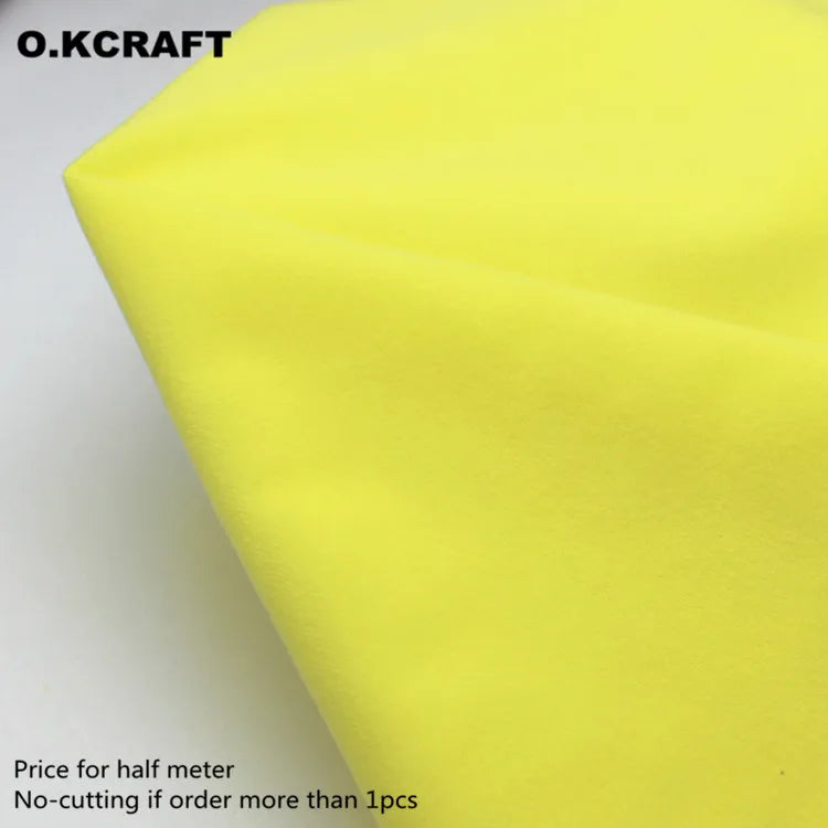 40x50cm 30Colors Cheapest Polyester Loop Fleece Fabric Tricot Velvet Brushed Fabrics for Patchwork Sew Doll Stuffed Toys Cloth
