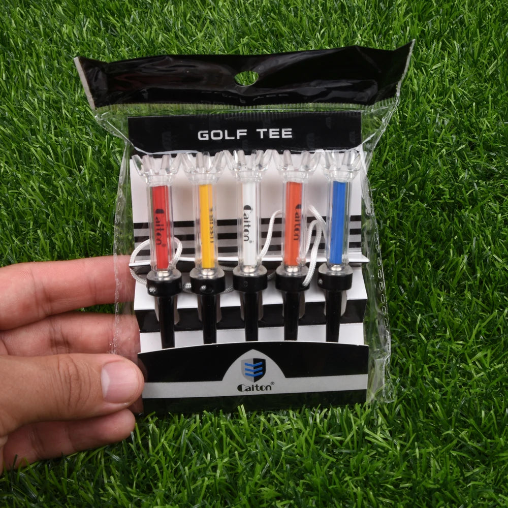 79mm/90mm 5Pcs Golf Training Ball Tee Magnetic Step Down Golf Ball Holder Tees Outdoor Golf Tees Accessories Golf Tees