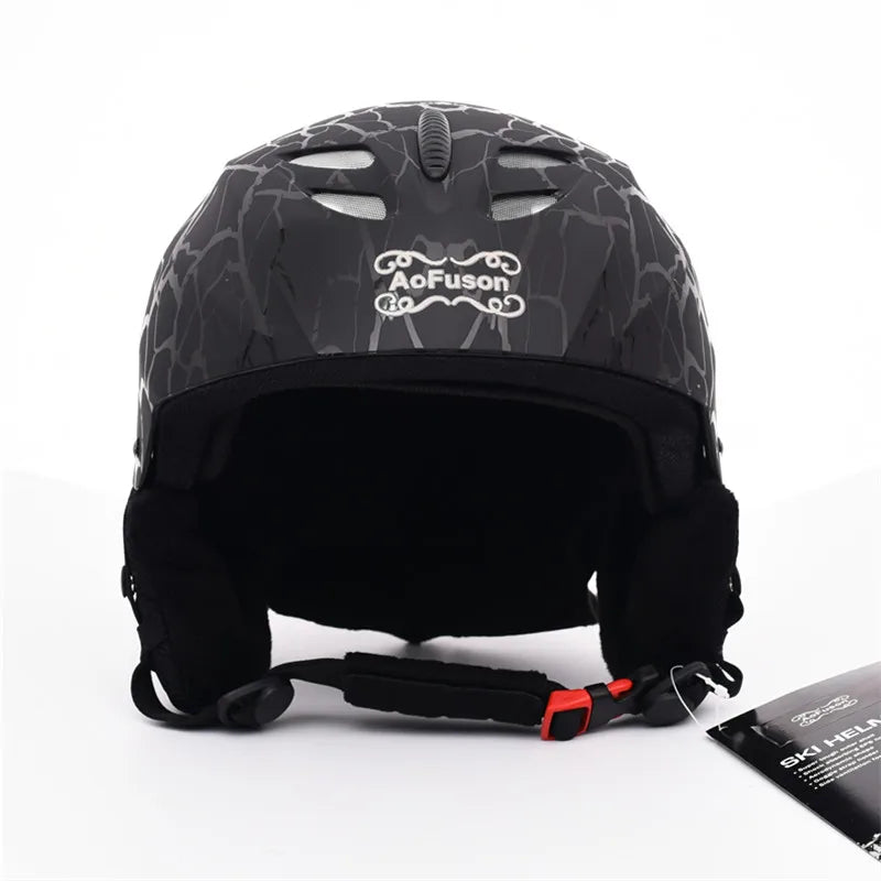2024 Brand Ski Helmet Integrally-Molded Professional Adult Snowboard Helmet Men Women Skating/Skateboard Winter Sports Helmets