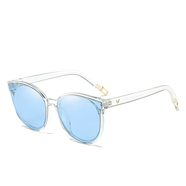 Stylish Cat Eye Sunglasses Woman Color Luxury Popular Sunglasses Men Woman Twin Beam Oversized Sun Glasses Oculos De Sol UV400