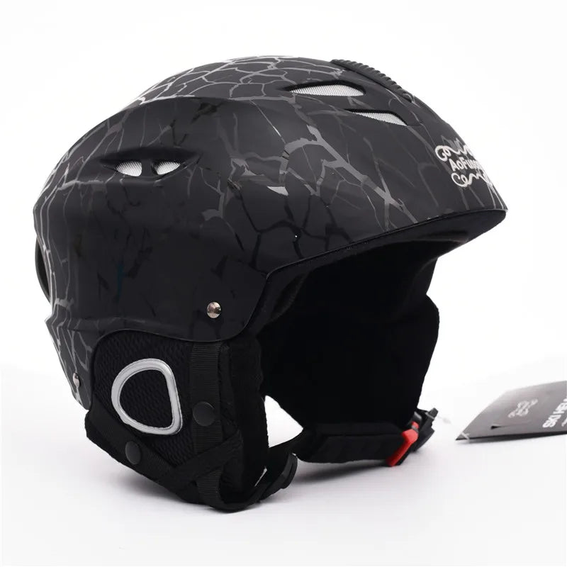 2024 Brand Ski Helmet Integrally-Molded Professional Adult Snowboard Helmet Men Women Skating/Skateboard Winter Sports Helmets