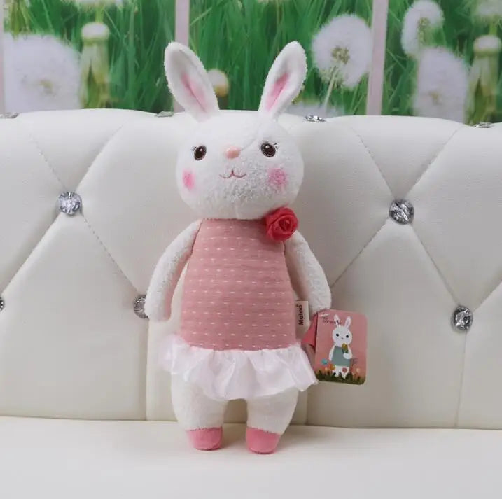 11 Inch Metoo Doll Rabbits Mini Hot Plush Sweet Cute Lovely Stuffed Baby Kids Toys for Girls Birthday Christmas Gift