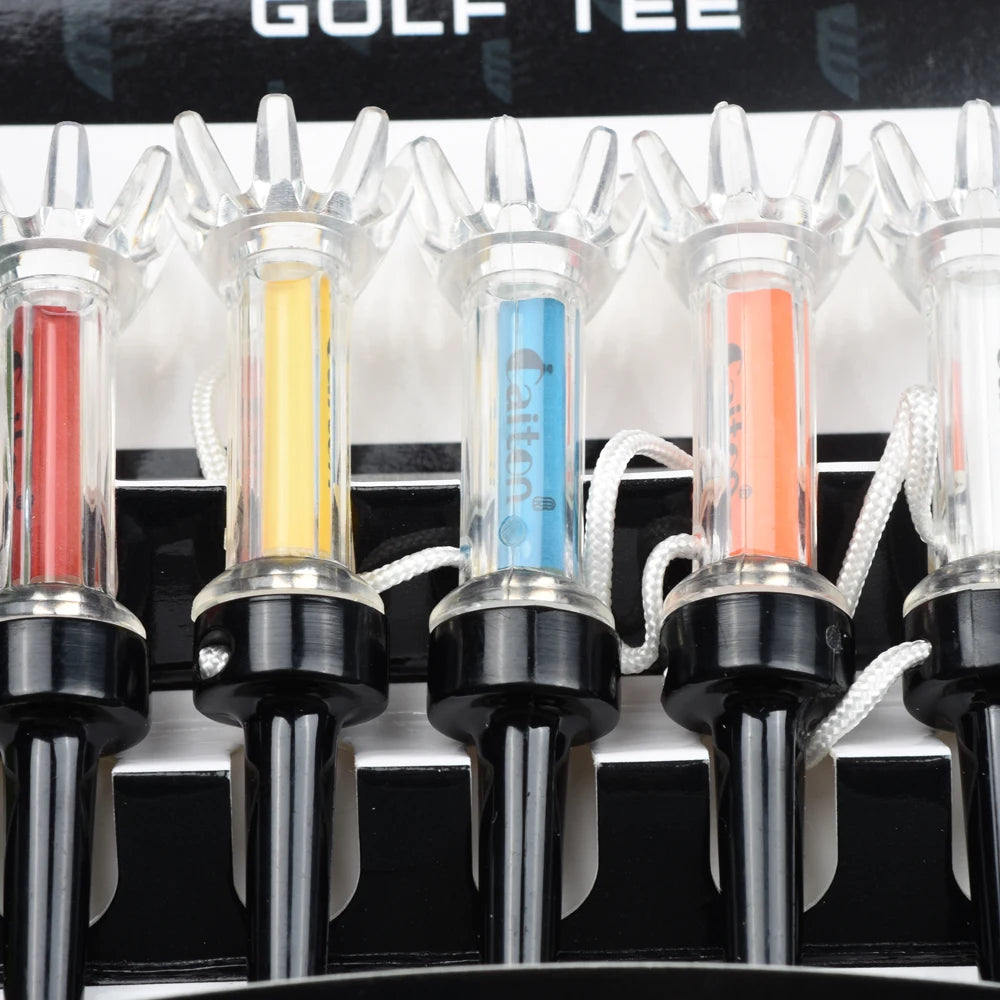 79mm/90mm 5Pcs Golf Training Ball Tee Magnetic Step Down Golf Ball Holder Tees Outdoor Golf Tees Accessories Golf Tees
