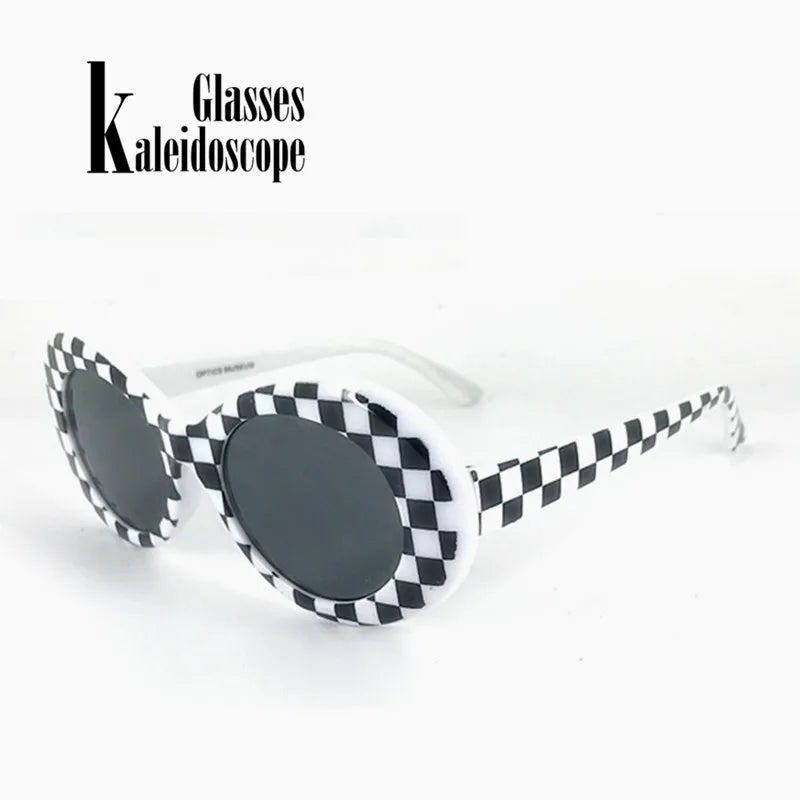 Kaleidoscope Glasses Women Sunglasses Kurt Cobain Sun Glasses Clout Goggles Retro Women Sunglass Male Female Eyewears