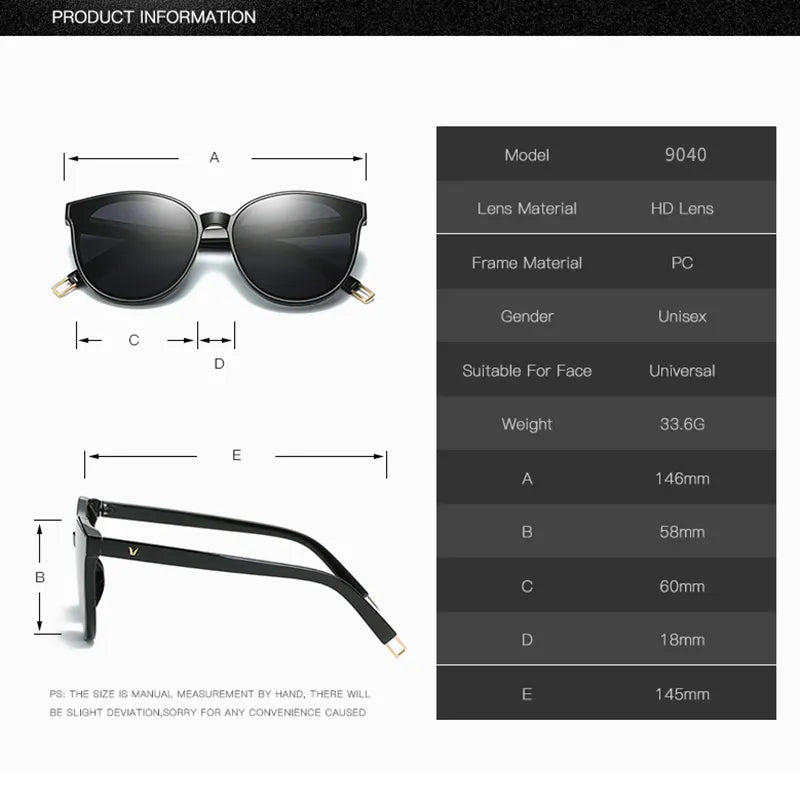 Stylish Cat Eye Sunglasses Woman Color Luxury Popular Sunglasses Men Woman Twin Beam Oversized Sun Glasses Oculos De Sol UV400