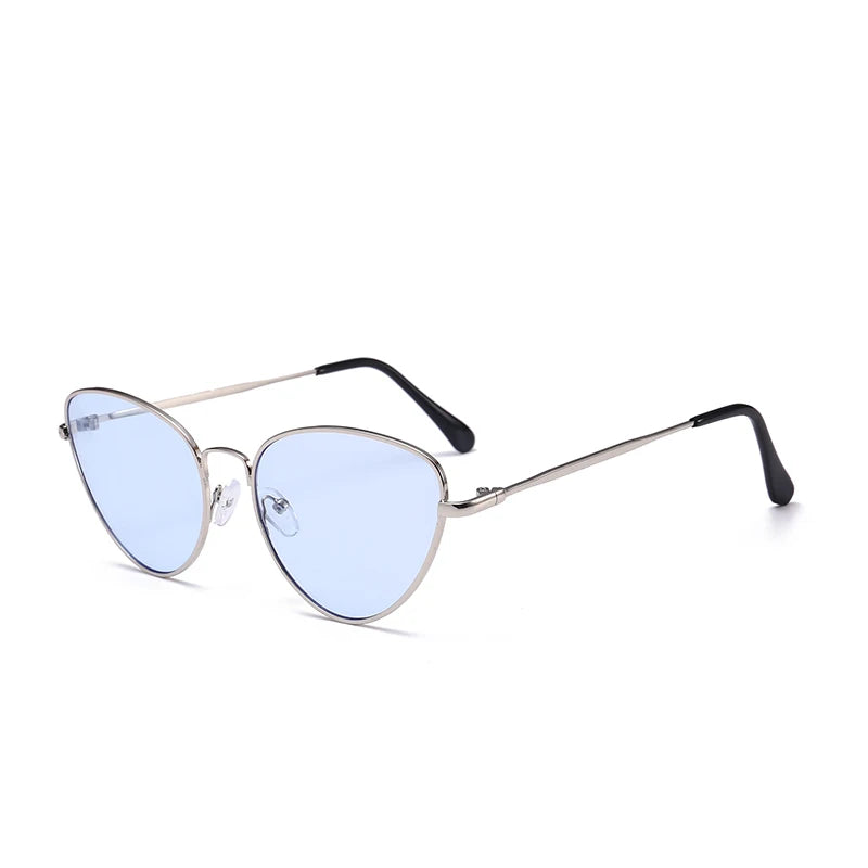 Sexy Small Vintage Cat Eye Sunglasses Woman Vintage Red Black Sun Glasses Female Ladies Cateyes Sunglass 2018 Retro Glasses
